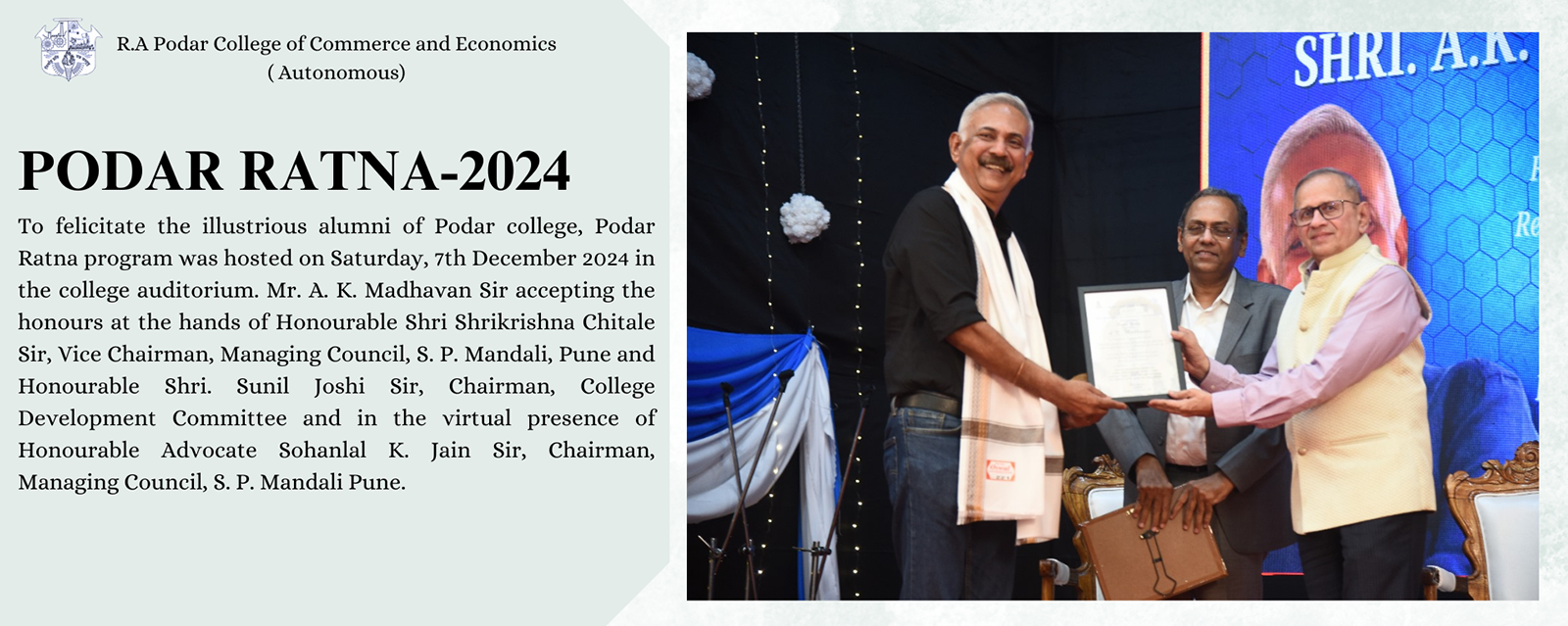 R.A. Podar College